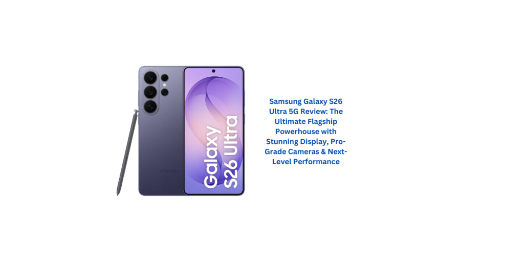 Samsung Galaxy S26 Ultra 5G Review: The Ultimate Flagship Powerhouse with Stunning Display, Pro-Grade Cameras & Next-Level Performance